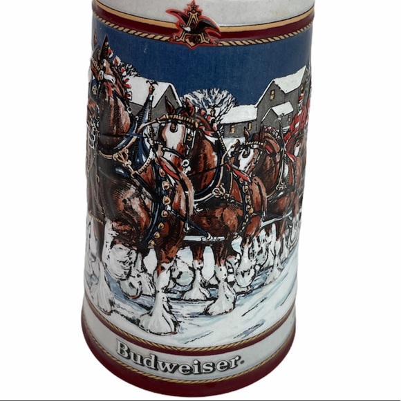 Budweiser Clydesdale Collector’s Beer Stein, 1989 - Picture 10 of 11